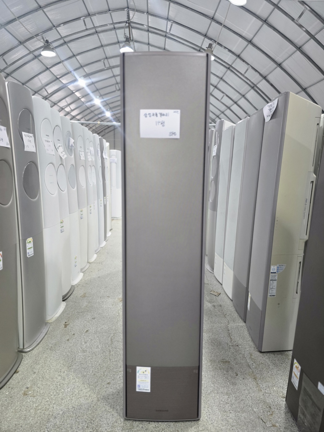 0173번 삼성 인버터 무풍 갤러리 스탠드 에어컨 19평 21년