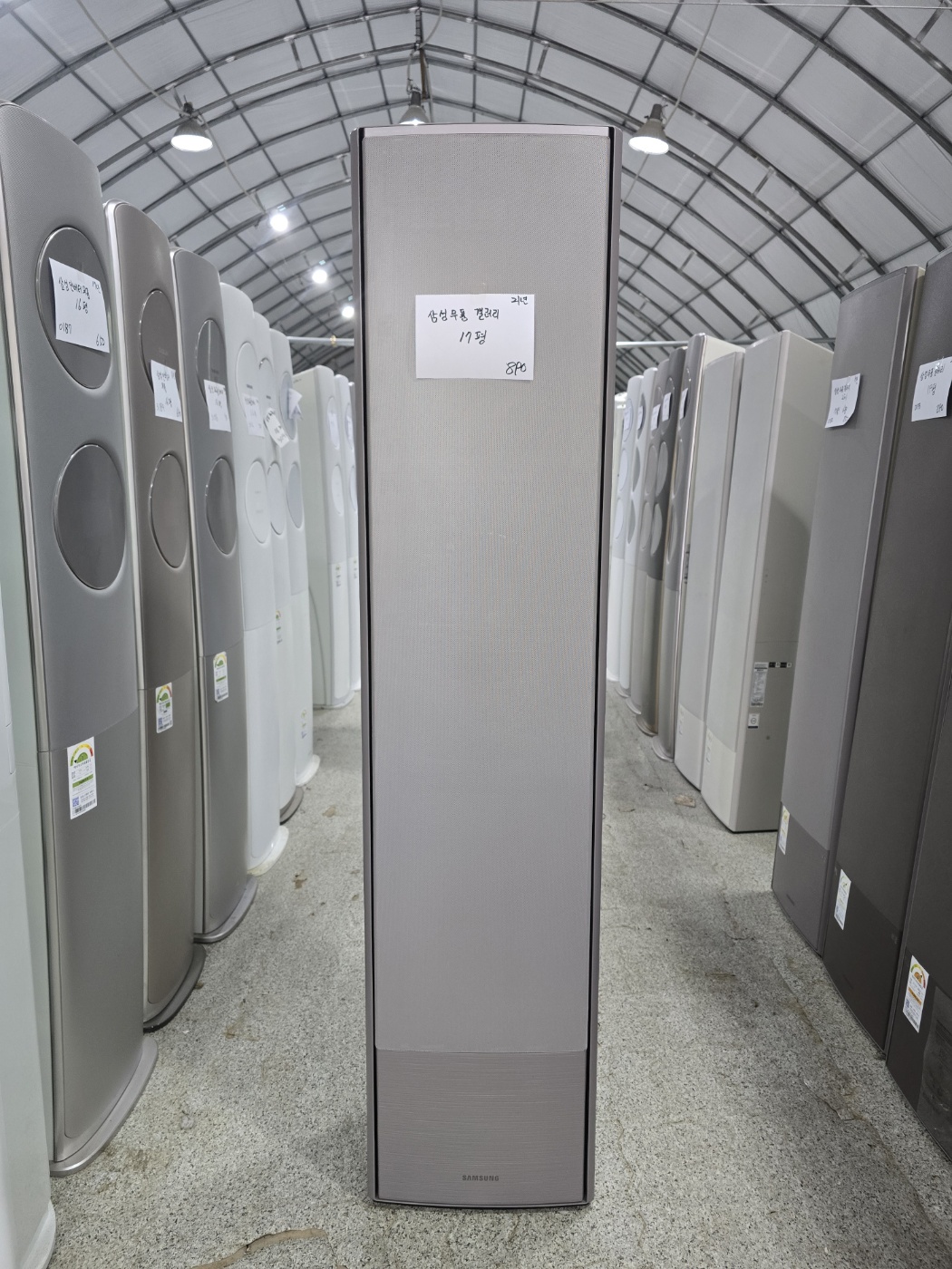 0191번 삼성 인버터 무풍 갤러리 스탠드 에어컨 17평 21년